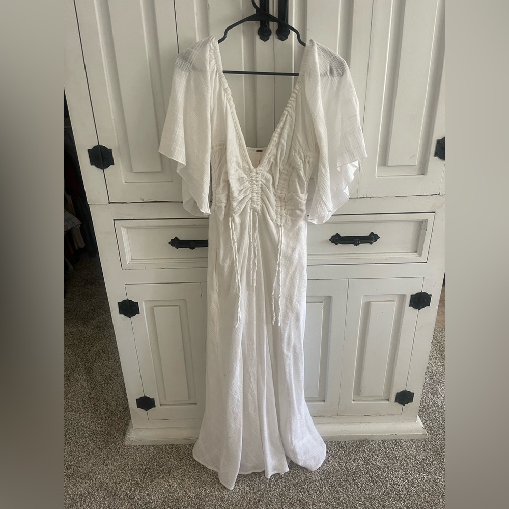 White Free People Dress Size Small